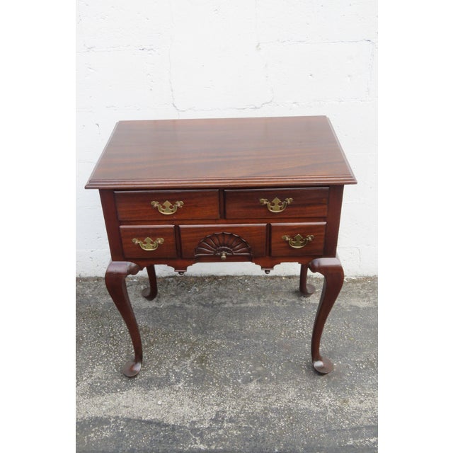 Late 1800s Queen Anne Legs Solid Mahogany Server Buffet 5603 For Sale - Image 14 of 16