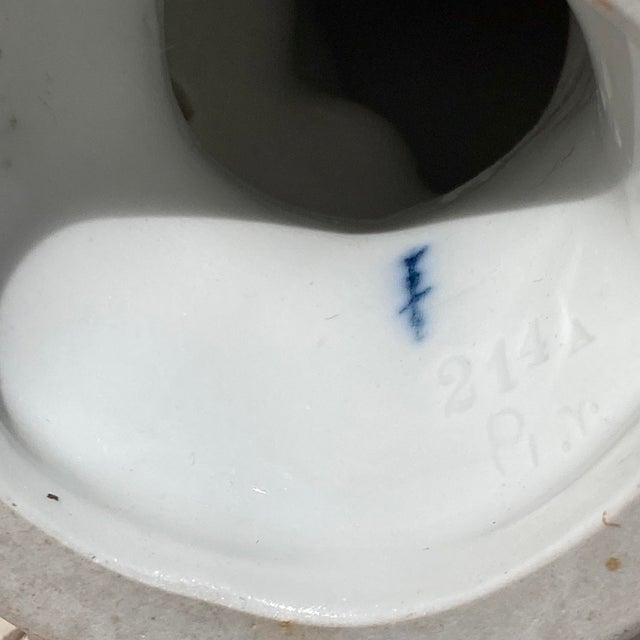 Early 20th Century KPM Berlin Parrot Blanc De Chine Porcelain Bird Figurine- Early 20th Century For Sale - Image 5 of 6