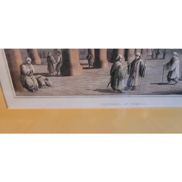 Late 19th Century Four Luigi Mayer Hand-Colored Acquatints From the Views in Egypt (1801) For Sale - Image 5 of 8