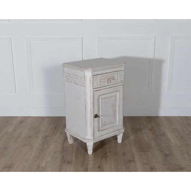 Pair of Swedish Neoclassical Painted Nightstands, circa 1880 For Sale - Image 12 of 13