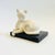 Art Deco Vintage Art Deco Style Cat Bookend on Black Marble Base For Sale - Image 3 of 15