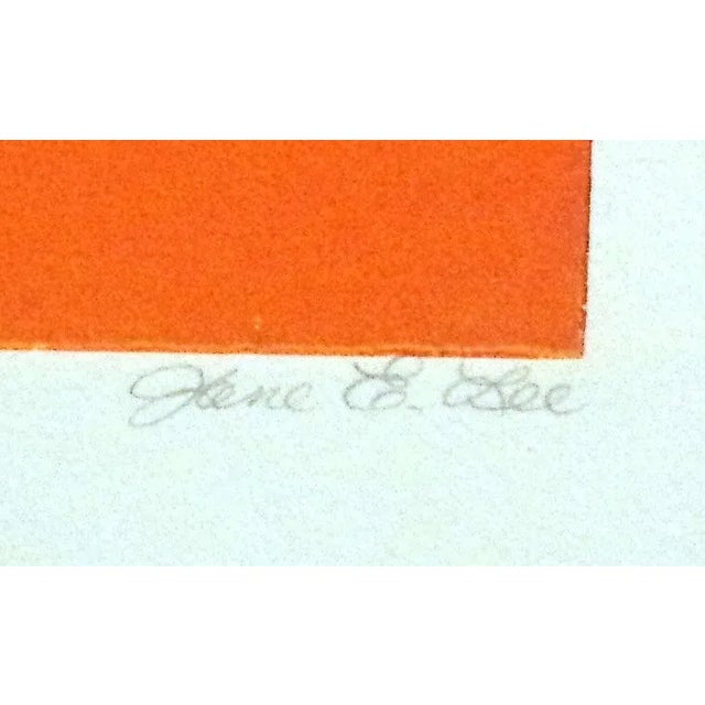 Contemporary Jane Lee "Kenneth's World" Vintage Etching Hand Signed and Numbered Unframed For Sale - Image 3 of 6