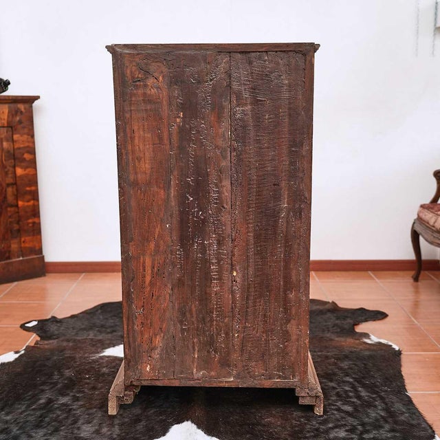 Solid Wood Cabinet with One Drawer and Two Storage Compartments For Sale - Image 4 of 10