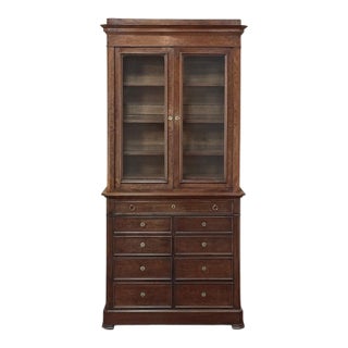 19th Century Louis Philippe Period Walnut Bookcase For Sale