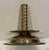 Brass Mottahedeh Brass Swedish Reproduction Candlestick For Sale - Image 8 of 10