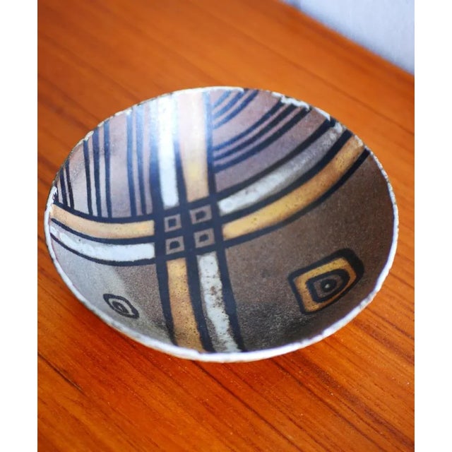 Modern Art Pottery Bowl by Alexandre Kostanda, 1960s For Sale - Image 12 of 13