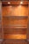1990s Ethan Allen Newport Collection Mahogany Bookcase China Cabinet Breakfront For Sale - Image 12 of 18