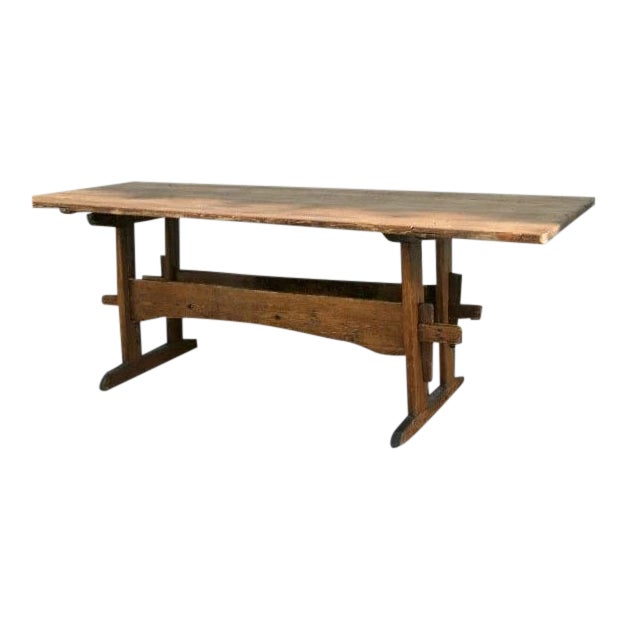 American Two Board Country Table For Sale