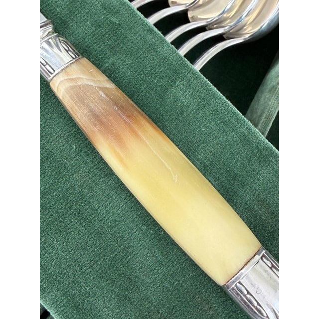 Albatros Silverplate Flatware Set from Christofle, 1930s, Set of 39 For Sale - Image 16 of 18