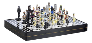 Porcelain Chess Set from Vista Alegre, Set of 33
