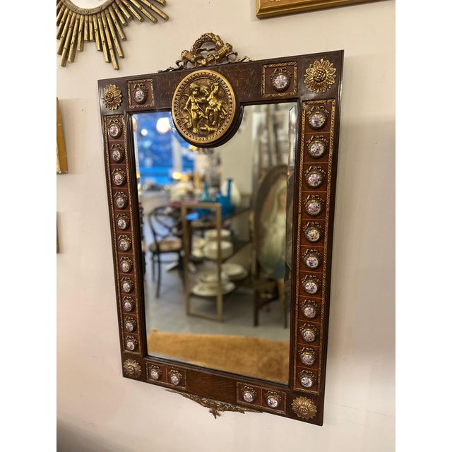 Louis Xvi Style Mirror, 1890s For Sale - Image 12 of 12