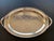 Oneida Vintage Oneida Oval Serving Large Tray W/Handles, Etched Base 23.5" X 14.5" For Sale - Image 4 of 6