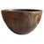 Beautiful antique bowl hand carved from a single piece of teak wood. This bowl was sourced in the spirit of Wabi-Sabi, a...