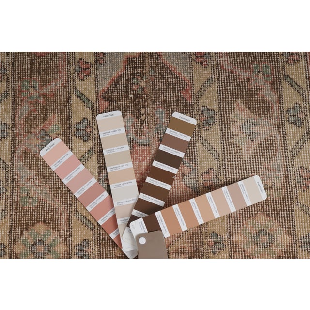 1960s Distressed Extra Long Turkish Runner Rug - Stair Rug 1'8'' X 24'' For Sale - Image 10 of 10