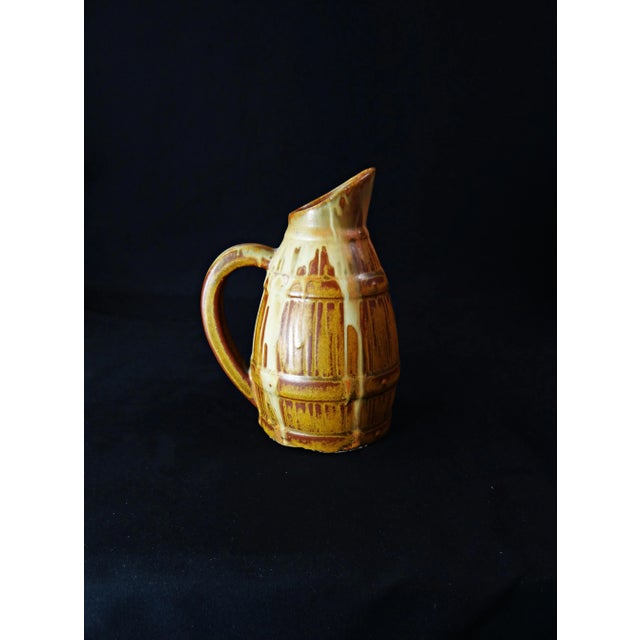 Art Deco N°437 Pitcher Jug in Flamed Stoneware ​​from Denbac, 1930s For Sale - Image 11 of 11