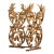 Decorative Gilt Metal Screens For Sale