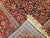 Vintage Kashan Area Rug, Hand-Knotted Wool, Floral Pattern, Red & Navy, 5x7 For Sale - Image 17 of 17
