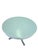 Vintage Round Table Lacquered in Sky Blue, 1960s For Sale - Image 11 of 11