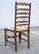 Antique English Ladder Back Rush Seat Dining Chairs - Set of 6 For Sale - Image 4 of 17