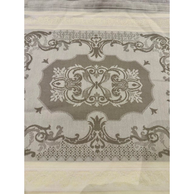 1990s Jacquard French Placemats, S/10 For Sale - Image 5 of 7
