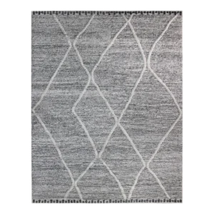 Hand Knotted Modern Wool Rug. 08'02" X 09'10"