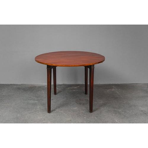 Biedermeier Console Table in Mahogany, 1800s For Sale - Image 16 of 18