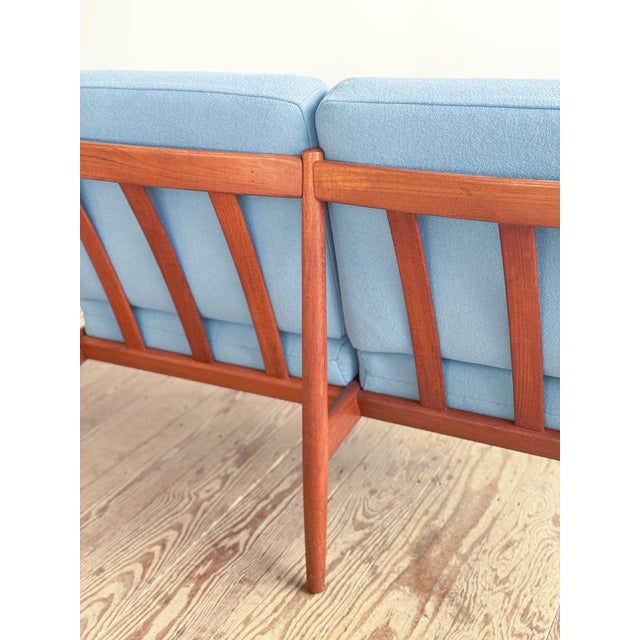 Mid-Century Modern Danish 2-Seater Sofa from Glostrup, 1950s For Sale - Image 9 of 17