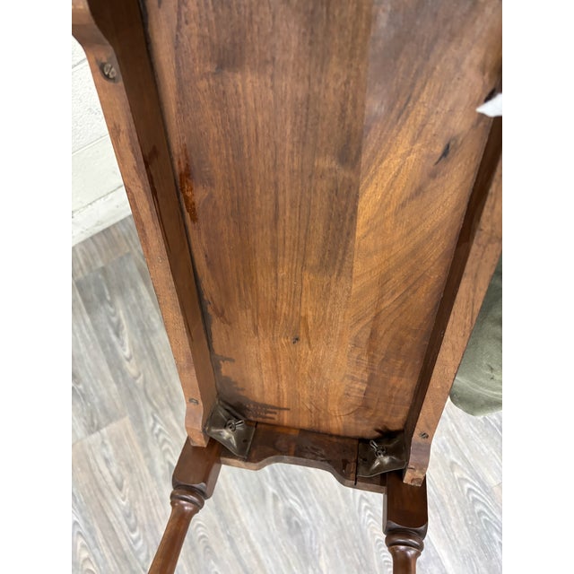Wood Vintage Colonial Revival Piano Music Stand Sheet Music Table For Sale - Image 7 of 10