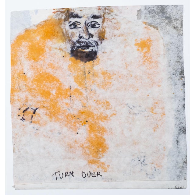 2000 - 2009 "Graves Table & Chair" Contemporary Surrealist Style Figurative Gouache Painting by James Martin For Sale - Image 5 of 8