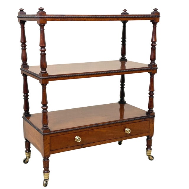 Regency Mahogany Étagère Whatnot, 1820 For Sale - Image 6 of 14
