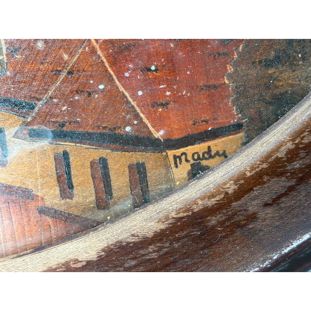 Antique Wooden Tray, 1890s For Sale - Image 6 of 9