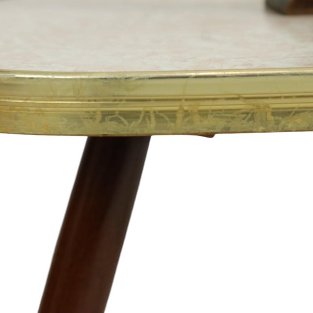 Wood Vintage Expo 58 Formica Plant Table, 1950s For Sale - Image 7 of 18
