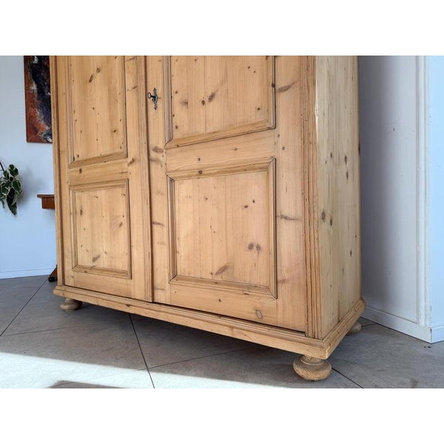 Gründerzeit Farmhouse Cupboard in Softwood For Sale - Image 9 of 13