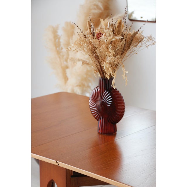 Scandinavian Drop-Leaf Table in Bendt Winge Teak and Beech, 1960s For Sale - Image 6 of 17