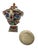 Ceramic German Majolica Multicolored Urn Circa 1800 For Sale - Image 7 of 8