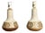 Svend Aage Jensen, Table Lamps, Beige Stoneware, Denmark, 1960s For Sale