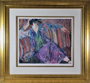 Barbara A. Wood, Pensive Woman, Circa 1980