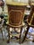 2020s Louis XVI Style Side Table Set – Hand-Painted Floral Panels, Gold Leaf & Decorative Shelving For Sale - Image 5 of 5