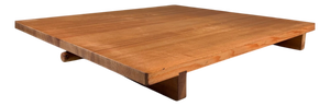 Large Japanese Wooden Manaita Cutting Board or Low Display Table, 1980s