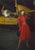Model in a Red Dress 1959 A fashion shoot featuring a model in a red dress in front of a yellow aeroplane. Toni Frissell...