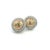 1990s Pair of John Hardy Estate Clip on Earrings Silver 18k Yellow Gold For Sale - Image 9 of 9