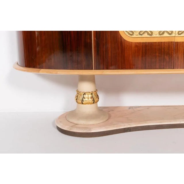 Mid-Century Modern Italian Sideboard-Buffet by Osvaldo Borsani For Sale - Image 3 of 10