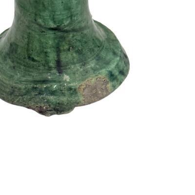 1970s Moroccan Tamegroute Glazed Candlestick Holder For Sale - Image 5 of 6