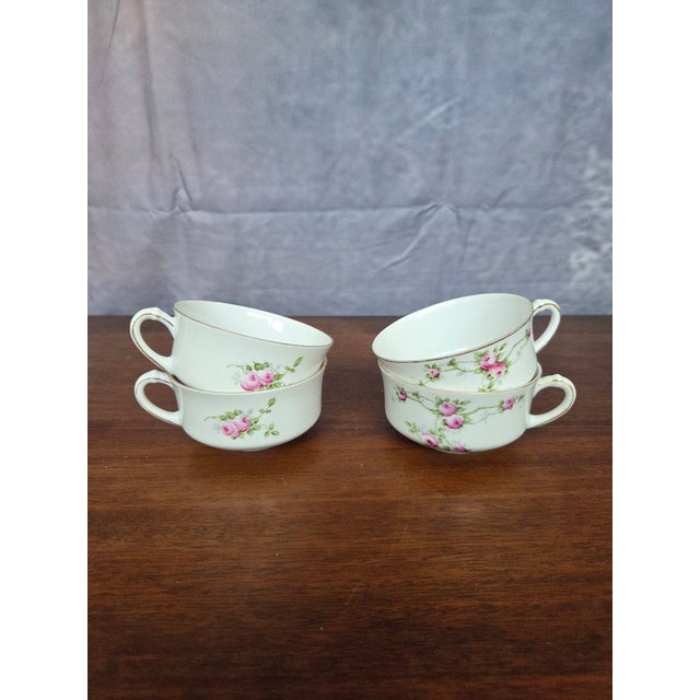 Antique Heinrich & Co. Porcelain China Dinnerware Service Set For Sale - Image 9 of 11