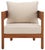 Theo Club Chairs in Natural/Taupe, Set of 2 For Sale - Image 10 of 10