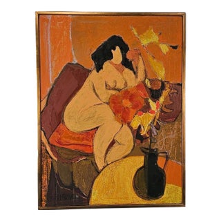 Post-War Painting by Alfred Defossez, Circa 1956 For Sale