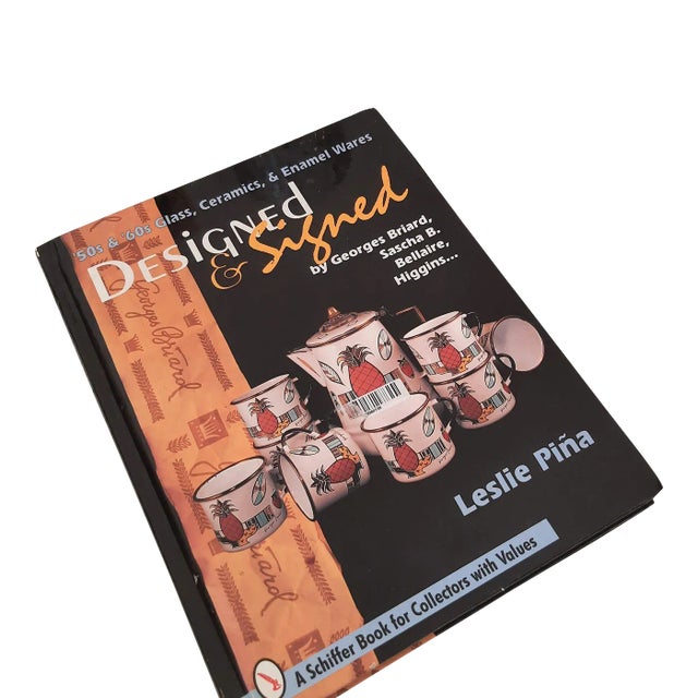 Mid Century Coffee Table Barware Book Signed and Designed by Pina For Sale