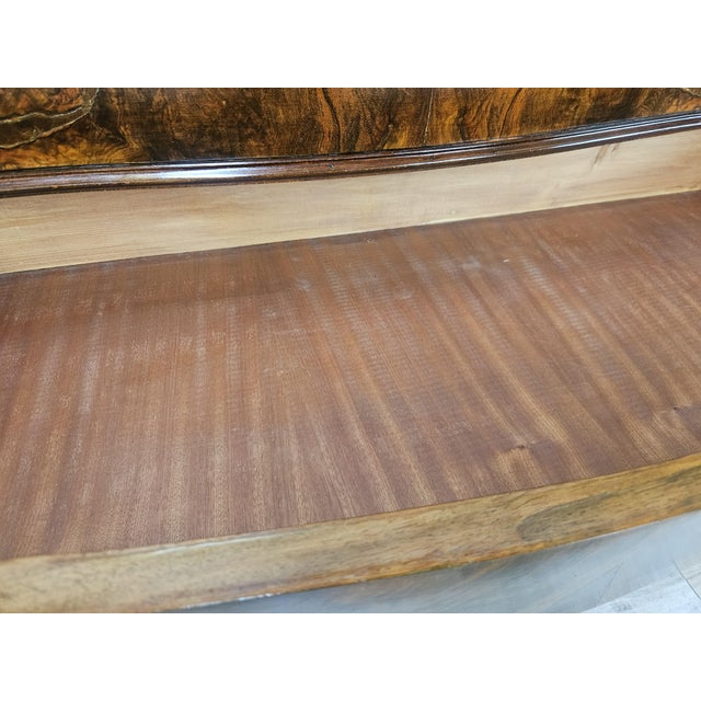 Chippendale Chest of Drawers in Walnut Burl, 1940 For Sale - Image 15 of 18