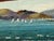 Golden Gate Bridge Oil Painting San Francisco California Miniature Coastal Landscape c.1980 Signed by Jean Bowler For Sale - Image 13 of 18