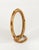 Midcentury beautiful oval vanity table mirror in bamboo and rattan. Made in Italy in the 1970s.